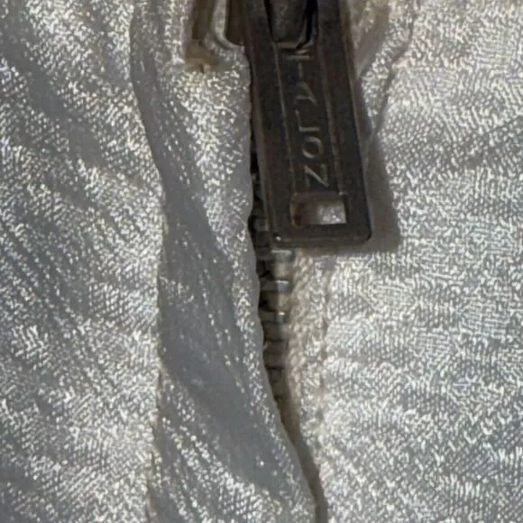 Vintage Hawaiian 1940s Handmade White Palaka Holoku Wedding Dress W/Train Loop - Picture 11 of 11